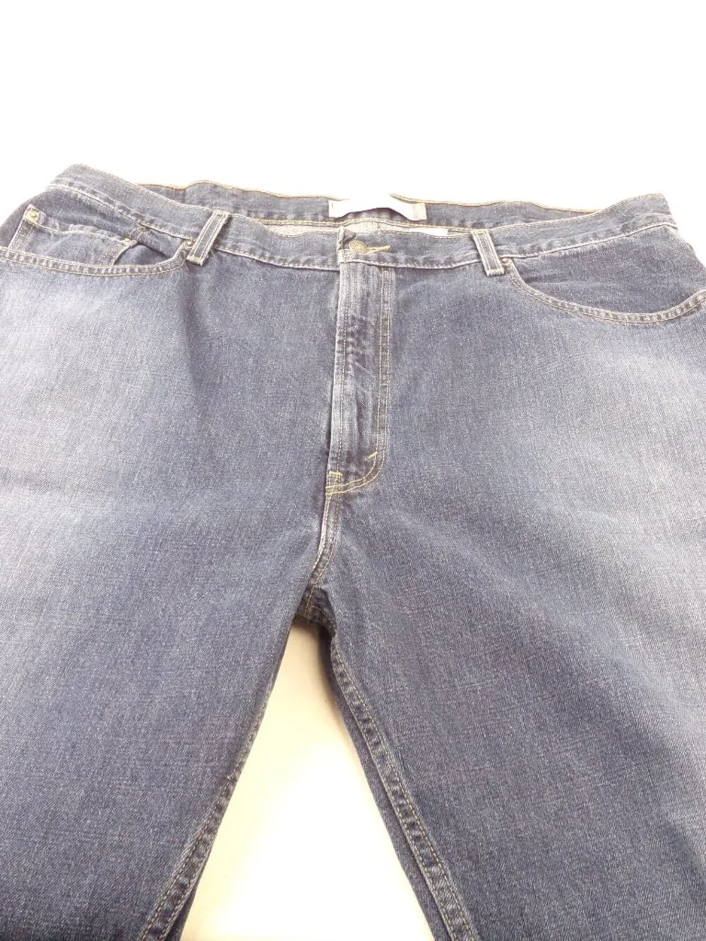 Levis 569 Loose Straight Jeans Mens 42 / 32 Blue Streetwear Denim Dark Wash